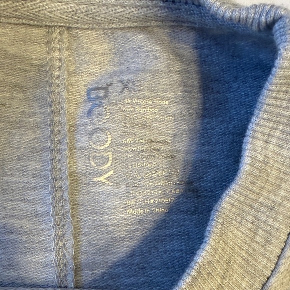 BOODY Women's Weekend Crew Pullover Light Gray Marl Sweatshirt - Picture 8 of 12